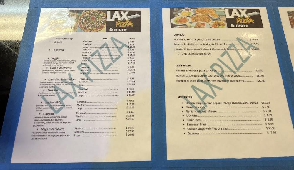The Good Pizza LAX Menu image 1