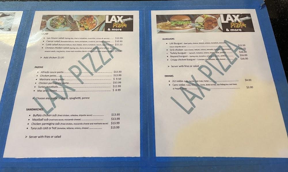The Good Pizza LAX Menu image 2